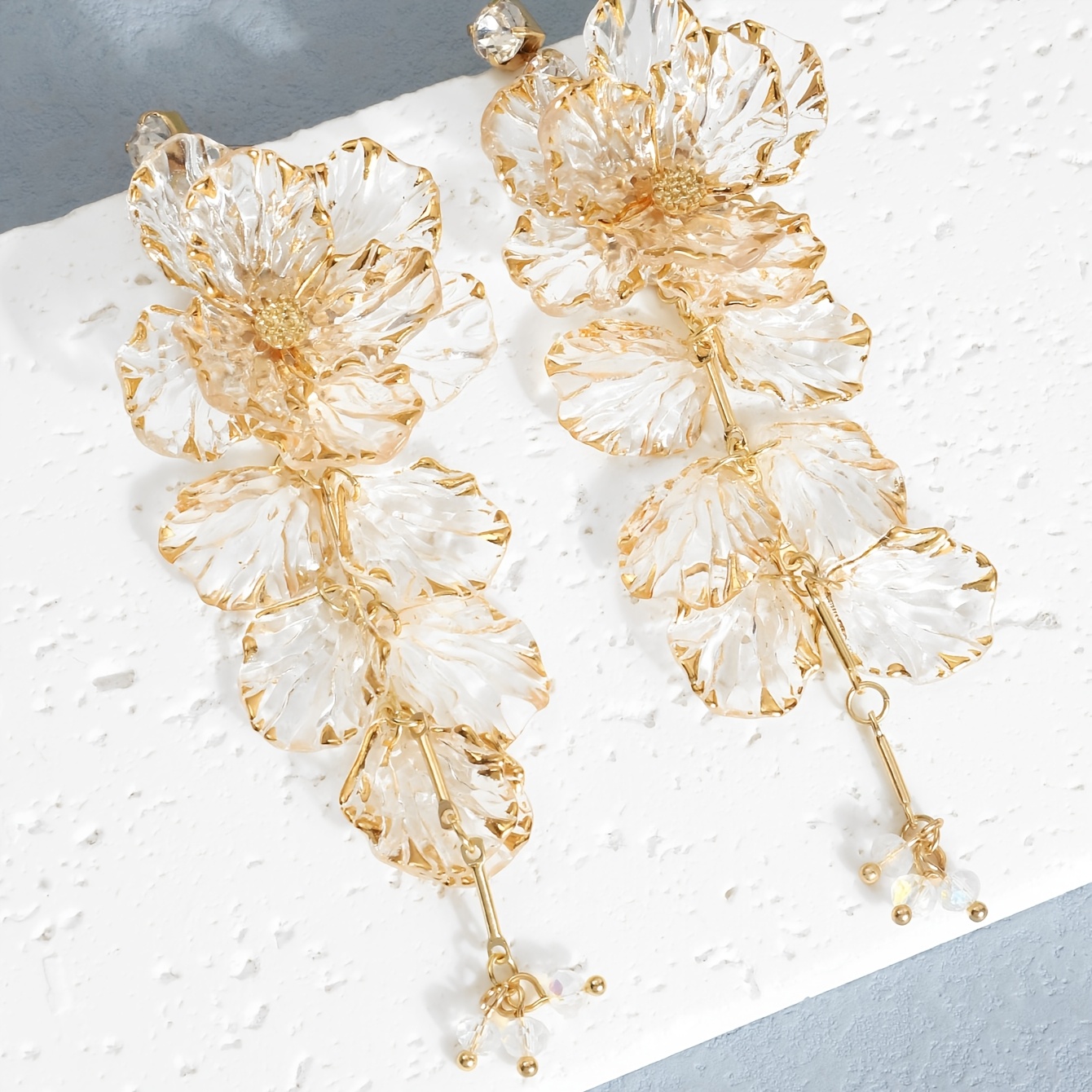 Women's Fashionable New Tassel Flower Earrings
